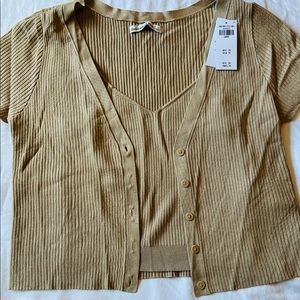 NWT Abercrombie two piece sweater set